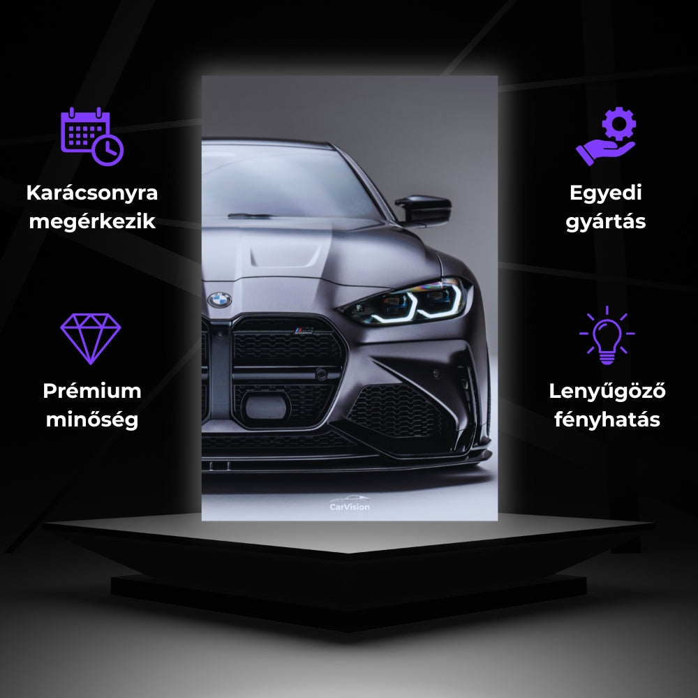 VisionLED™ autós kép – egyedi fotóval