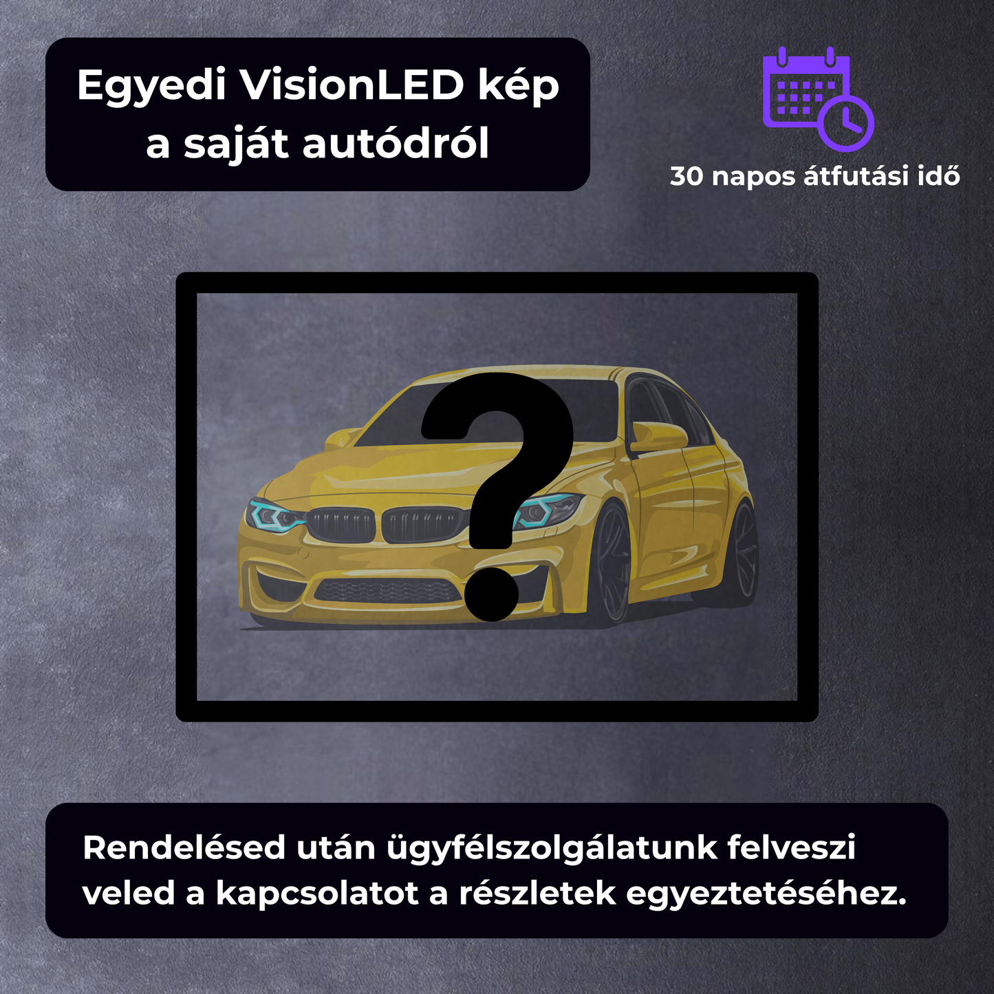 VisionLED™ autós kép